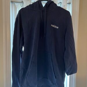 Adidas Blue Sweatshirt Pullover Half-Zip